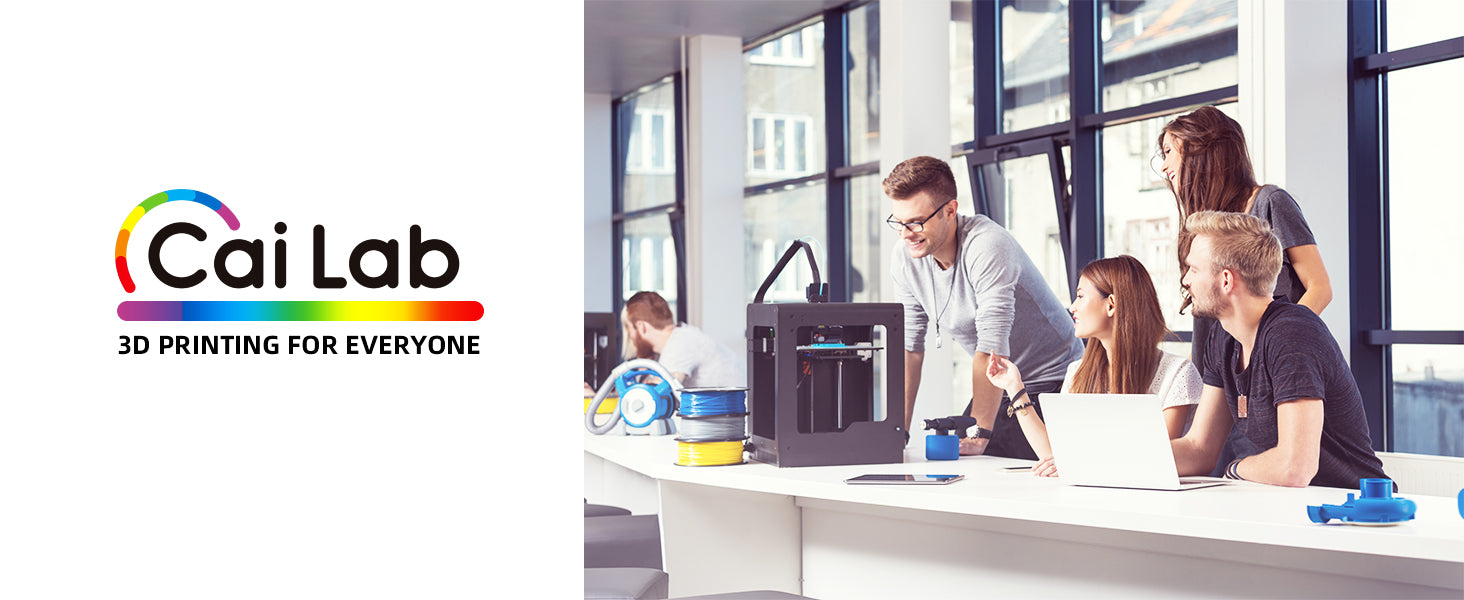 CAILAB 3D Printer Filaments PLA+ Bio - Yellow