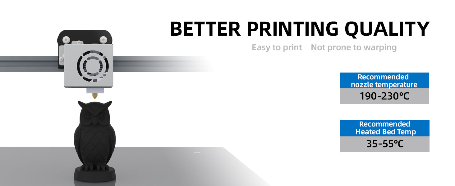 CAILAB 3D Printer Filaments PLA+ Bio - Yellow