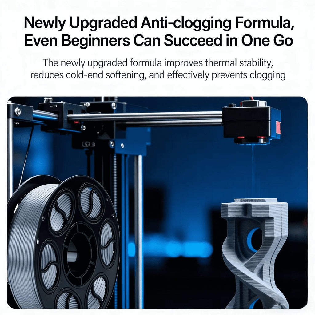 Printing Maker TPU Snow White Filament 1KG for FDM 3D Printer 1.75±0.02mm