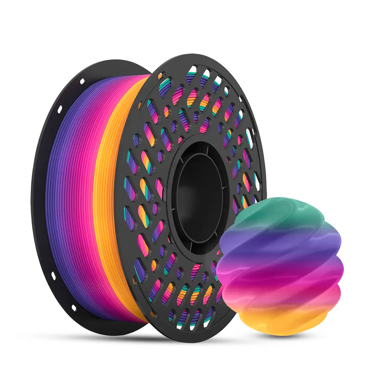 CAILAB 3D Printer Filament PLA Rainbow Gradient - Rainbow #3
