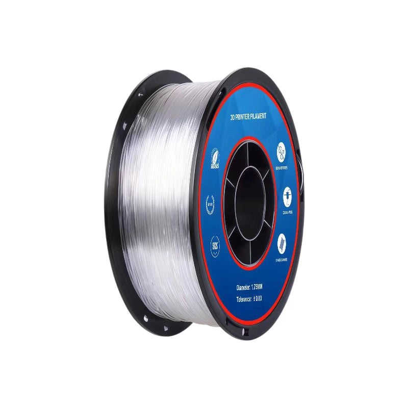 Printing Maker TPU Transparent Filament 1KG for FDM 3D Printer 1.75±0.02mm
